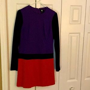 W by Worth Dress with scarf Size 6